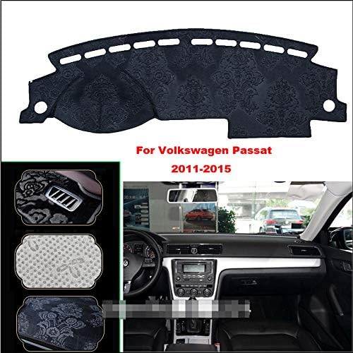 HCDSYSN Car Dashboard Cover Mat Light Avoid Pad Photophobism Anti slip protection Mat,For Volkswagen Passat 2011 2015