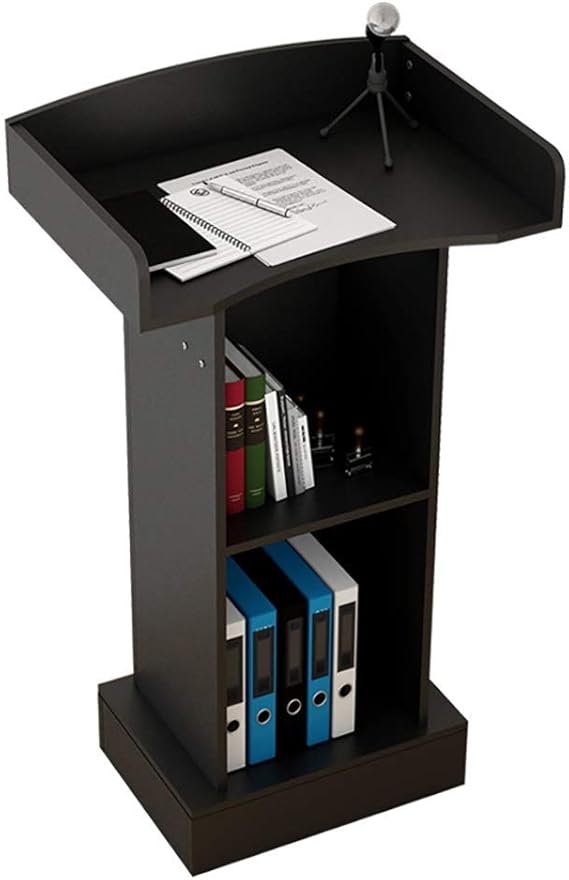 Speakers Desk Modern Wooden Presentation Floorstanding Lectern