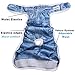 JoyDaog 3 Pack Small Dog Diapers for Female Reusable Premium Puppy Wrap S