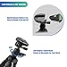 BlueWind 12-inch Flexible Tripod with Gopro Mount Adapter iPhone Clip Mount Tripod Adaptor Octopus Travel Tripod Holder for GoPro Hero 5/4 Apeman AKASO Action Camera/Smart Phone/Digital Camera Black