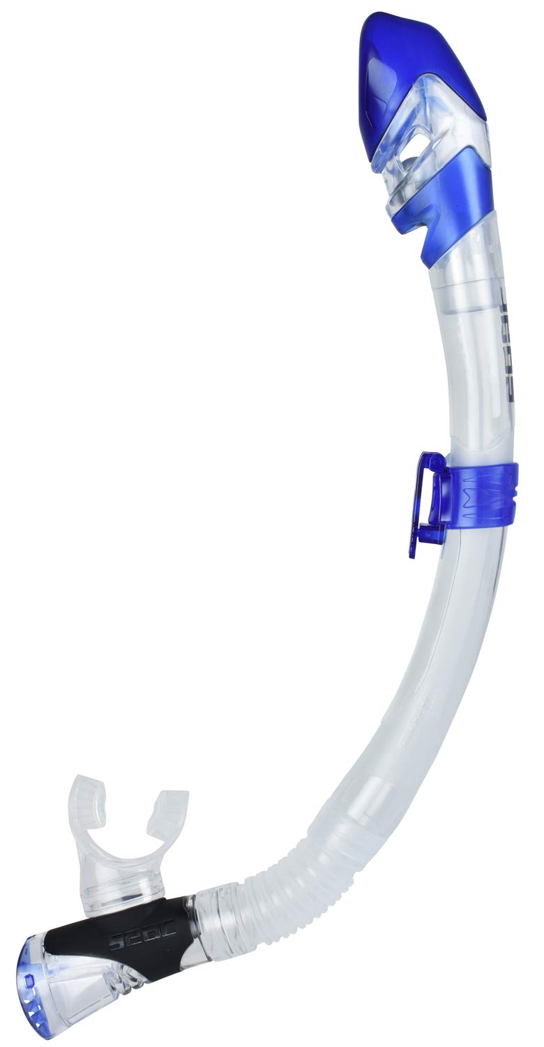SEAC Unisex Adult Fast Dry Snorkel - Blue, One Size