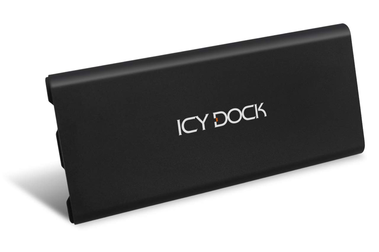 Icy dock Boitier externe pour SSD M.2 NVMe Icy Dock MB861U31 USB 3.2 Type C (Noir), MB861U31-1M2B
