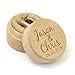 Personalized Rustic Wedding Ring Box Holder Custom Your Names and Date Wedding Ring Bearer Box