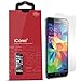 iCarez Anti-Glare Screen Protector for Galaxy S5, 3-Pack Matte