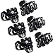24 Pack Small Octopus Hair Clips 1.2 Inch Mini Claw Hair Clips for Girls and Women Jaw Clips Durable Strong Grip Lay Down Claw Clip