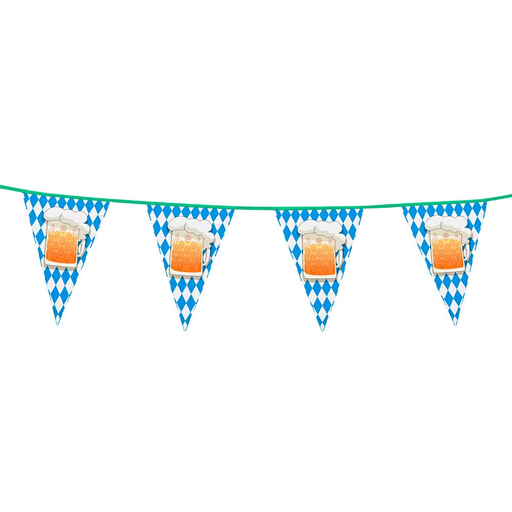 Boland - Filare 54200 Beer Party Tankard Flags, Blue/White