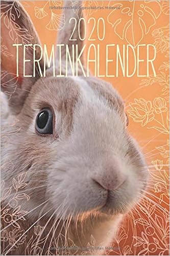 Terminkalender 2020 Kaninchen Kalender 2020 Dein Hasen