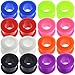 (1 Pair ONLY) (Please Choose Size and Color) Flexible Silicone Flesh Tunnel Ear Gauge Plug Size Available 8g (3mm) to 1 3/16