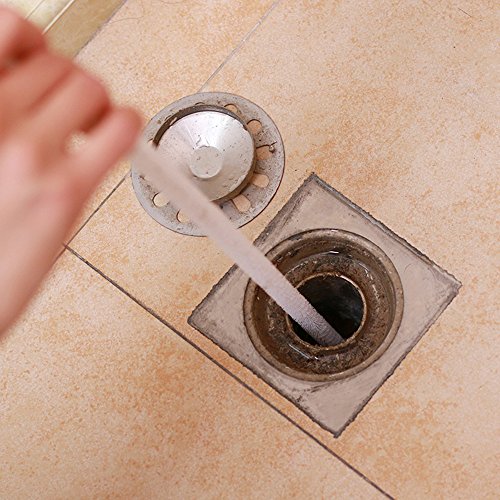Alink Sink Drain Overflow Cleaning Brush, Household Sewer Hair Catcher