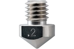 MICRO-SWISS Microswiss Plated Nozzle for LulzBot TAZ 5, LulzBot Mini, Hexagon Hotend Style .2mm