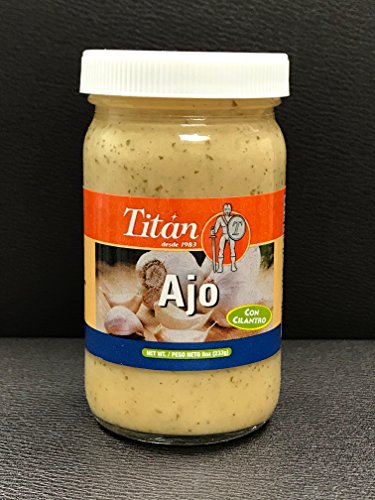 TITAN Garlic & Cilantro Paste - 8 oz Jar