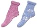 Burklett Women's Non-Slip Winter Patterned Ankle Socks