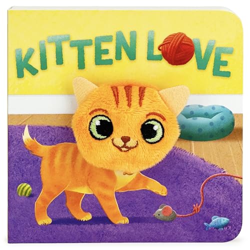 Kitten Love - Finger Puppet Board Book for Cat Lovers Ages 0-3 (Children's Interactive Finger Puppet Board Book)