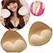 Mystiqueshapes Genie Sports Seamless Bra w/Removable pads, Free Magic Boost Pads and Travel Pouch(XXL, 3-Pack (White-Nude-Black))