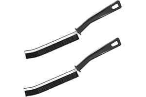 ALINGOTU Crevice Gap Cleaning Brush, Hard Bristle Brushes for Small Spaces Cleaning,Clean The Dead Corners of Bathroom Kitchen Tiles, Multifunctional Window Slots, and Brushes,Used for Cleaning Gaps（2pcs）