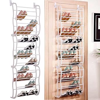 Acecoree Aufhängen über die Tür Schuhregal Regal Organiser Haken