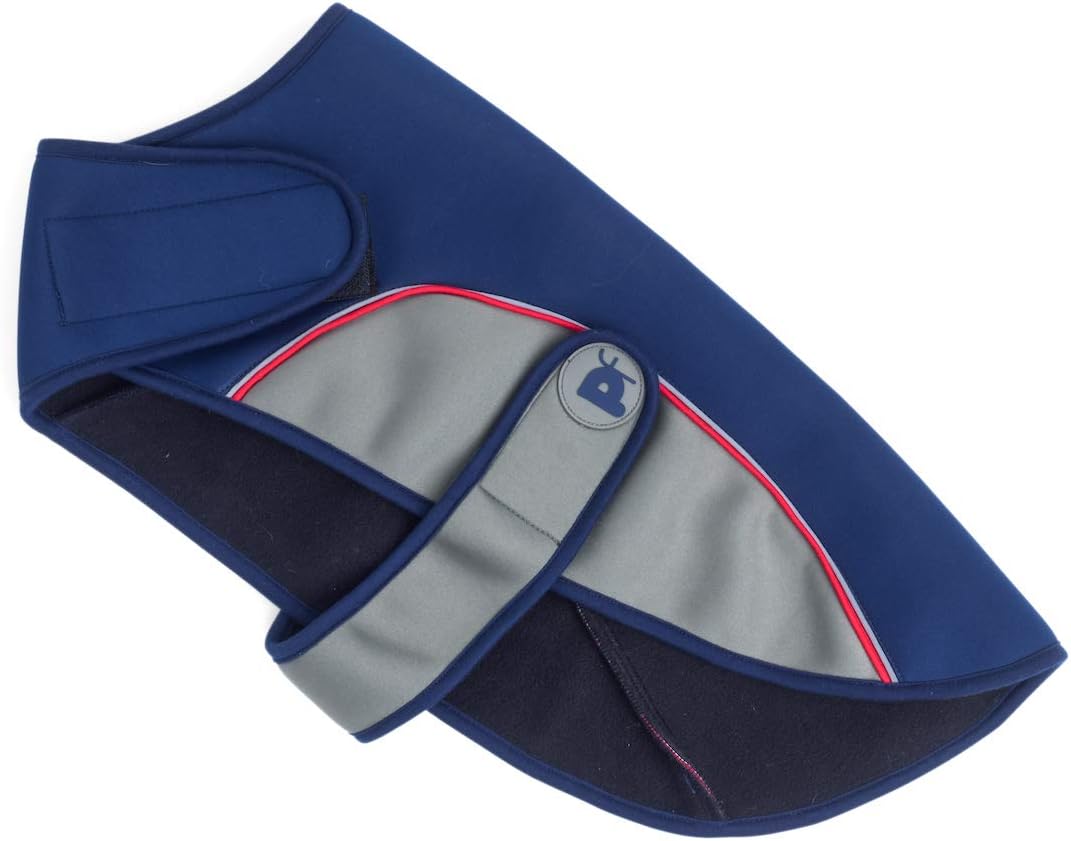Petface Outdoor Paws Neoprene Dog Coat, 45Cm, L, Blue