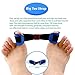 Bunion Corrector, 2pcs Adjustable Velcro Bunion Splint Protector Sleeves kit, Toe Straightener for Hallux Valgus ,Tailors Bunion, Hammer Toe Pain Relief Includes Big Toe Strap.