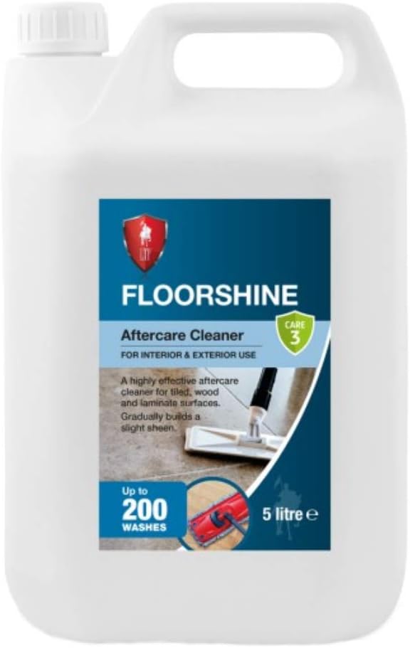 LTP Floorshine 5L Clean & Shine Renovating Cleaner for tiled surfaces, 5 l (Pack of 1)