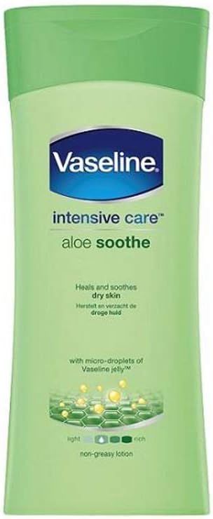 Vaseline Intensive Care Set, 4 x 200ml Non Greasy Body Lotion Bundle. Cocoa Radiant, Essential Healing - Image 5