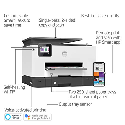 HP OfficeJet Pro 9025 AllinOne Wireless Color Printer, Singlepass