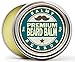 Balmy Beards Premium Best Beard Balm for Men - all Natural Organic Wax, Butter, Leave in Conditioner and Mustache Softener - Styles, Strengthens and aids Hair Growth