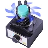 GUNDDIYCLUB Mini Vortex Mixer, DIY/Gundam Model Paint Shaker, Hands-Free, 300~2400rpm, Three-Stage Speed Mix, Suitable 10-100ml Shaker, for Paint, Nail Polish, Lab, Paints Acrylic, Eyelash Adhesives