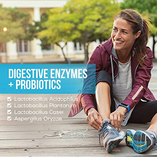 Digestive Enzymes with Probiotics, Bromelain and Papain Gentle