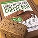 Protein Coffee Energy Bar, Made with Five Simple Ingredients, All Natural, Gluten Free, Non GMO & 16g of Protein, Made with Real Coffee (55mg Caffeine per bar), 12 Bars (Peanut Butter)thumb 1