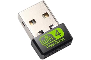 UEYGHEP 1 PCS 150Mbps USB 2.4G WiFi Receiver Plug and Play WiFi Adapter for Laptop Desktop Computer
