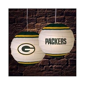 Green Bay Packers 18 Inch Rice Paper Lamp NFL Football Fan Shop Sports Team Merchandise 51Mf8g0a qL