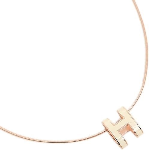 Amazon エルメス ネックレス アクセサリー Hermes f0 41 Pop ポップh ペンダント ローズゴールド エクリュ 並行輸入品 ネックレス 通販