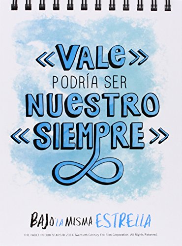 LIBRETA BAJO MISMA ESTRELLA NUBE TI