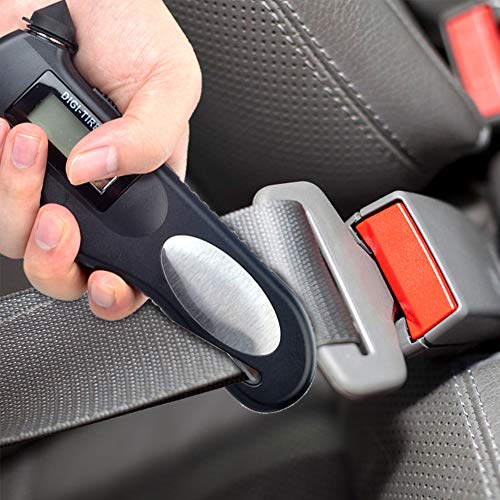 Dr. Prepare 5-in-1 Digital Tire Pressure Gauge with Emergency Rescue Tool Kit Safety Hammer Seatbelt Cutter LED Flashlight SOS Rescue Light for Bike Motorcycle Car Truck SUV (Battery Not Included) - Thumbnail 4