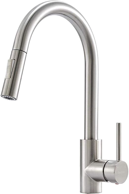 Comllen Best Quality Commercial Brushed Nickel Kitchen Faucet