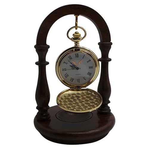 Woodford Men's Wooden Pocket Watch Stand 1521 Amazon.co.uk Watches