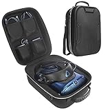 HIJIAO Hard Travel Case for HTC Vive Cosmos-PC Protective Carrying Storage Bag (Black)
