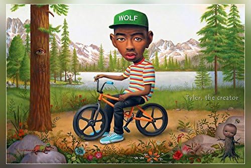 Tyler The Creator's (Rolled)Poster, Matte Print 12 by 18"