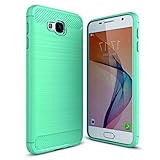 Huawei Ascend XT Case,Mustaner Shock-Absorption Flexible TPU Rubber Soft Silicone Full-body Protective Cover for Huawei H1611/AT&T Gophone (Mint Green)