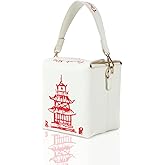 Crossbody Bags for Women Trendy Chinese Takeout Box Bag Fun Purse Totes Shoulder Bag