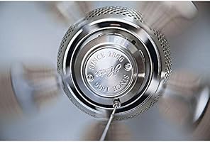 Hunter 52022 Orbit 36 Brushed Nickel Ceiling Fan With Five Maple