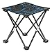 Folding Camping Stool, Portable Chair with Carry Bag for Outdoor Fishing Sporting Hiking Beach Park Gardening Little Stools (10.2″x10.2″x9.4″,Blue)thumb 1