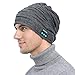 PRETTYGARDEN Unisex Wireless Slouchy Headphone Beanie Hat, Music Winter Warm Knit Hat Cap w Built in Mic and Wireless Headset