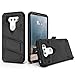 LG V30 Case, Zizo [Bolt Series] FREE [LG V30 Clear Glass Screen Protector] Kickstand [12 ft. Military Grade Drop Tested] Holster - LG V30