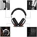 Freegoing SIVGA Over Ear Headphones with in-Line Powerful Bass Music Wired Wooden Headset for Smart Phone,Tablets,Desktop
