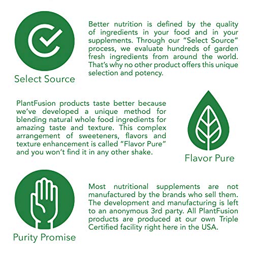 PlantFusion Complete Ready to Drink Plant Based Protein Shake, Vanilla Bean, 11 oz Carton, 12 Count, Gluten Free, Non-GMO