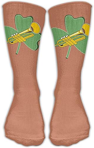 XNGTAX Thigh High Socks Trumpet Woman's Funny Champion Athletic Leggings Knee High Stockings For Dress Sport 30cm