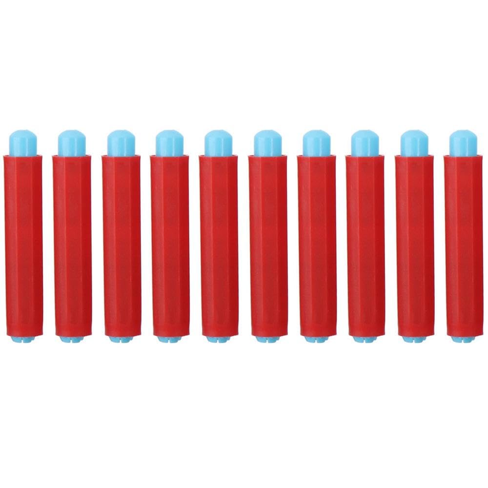 Risedot 10 Pieces Plastic Chalk Holder, Adjustable Chalk Clips for Chalkboard Painting Writing, Random Color