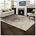 Superior Indoor Small Area Rug for Bedroom, Living/Dining Room, Entryway, Office, Farmhouse Aesthetic Floor Throw, Modern Floral Geometric Decor, Jute Backing, Leigh Collection, 2' x 3',Multi-Colored