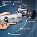 Rongyuxuan DVR-XR300-32gb-01 1080P Dual Lens GPS Vehicle Dashboard Camera Synchronous DVR for Whole Driving Track Recorder (32GB TF Card Included), 2.7